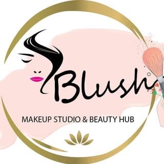 Blush Makeup Studio logo