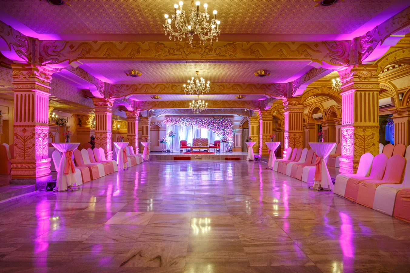 Banquet Hall Setup