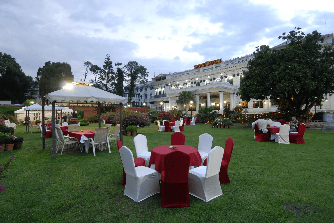 Heritage palace exterior of Hotel Shanker